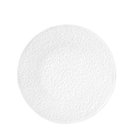 Seltmann Weiden Nori-Home piatto piano da colazione bianco a tutto rilievo 21 cm - Confezione da 6 pezzi