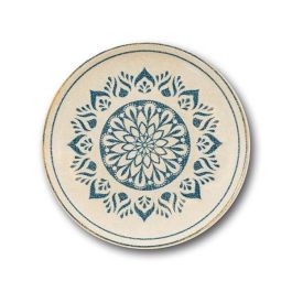 Saturnia Siviglia Table Piatto Piano cm 28 grafica blu - confezione da 6 pezzi
