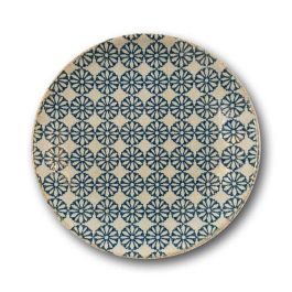 Saturnia Siviglia Table Piatto Piano cm 26 grafica blu - confezione da 12 pezzi