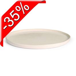 H&H Lifestile Montblanc Set piatti frutta in stoneware cm. 21,5 - confezione da 6 pezzi