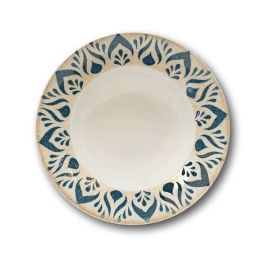PASTA BOWL PIATTO FONDO CM 26,5 TABLE NAPOLI di SATURNIA - confezione da 6 pezzi