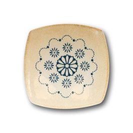 PIATTO FRUTTA QUADRO CM 21 TABLE TOKYO di SATURNIA - confezione da 6 pezzi