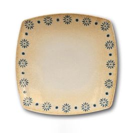 PIATTO PIANO QUADRO CM 31 TABLE TOKYO di SATURNIA - confezione da 4 pezzi