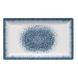 SATURNIA Kimi Nancy Piatto rettangolare cm 29 X 17,5 - Confezione da 6 pezzi