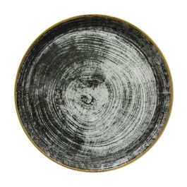 SATURNIA Siviglia Napoli Piatto Pizza cm 31 color Round Black - Confezione da 6 pezzi