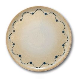 PIATTO PIZZA DECORATO CM 33 TABLE NAPOLI di SATURNIA - confezione da 6 pezzi