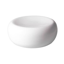 Medri Velvet Podio in porcellana mod. 26615 diametro 13 cm altezza 5 - Confezione da 4