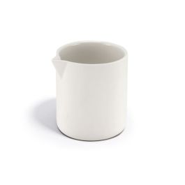 LE COQ Aphros Lattiera Salsiera in New Bone China bianco lucido/matt 7 cl - Confezione 12 pezzi