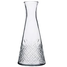 Pasabahce Timeless Brocca Decanter in vetro a rilievo 100 CL