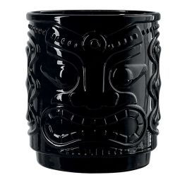 Tognana Maui Bicchiere DOF tumbler Tiki Nero cl 33 - Confezione da 6 pezzi