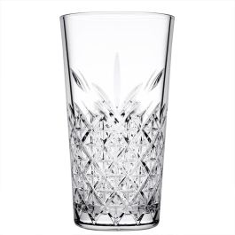 Pasabahce Timeless Bicchiere Long Drink 47 Cl Impilabile in Vetro Temperato - Confezione da 6 pezzi
