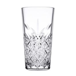 Pasabahce Timeless Bicchiere Long Drink 36 Cl Impilabile in Vetro Temperato - Confezione da 6 pezzi