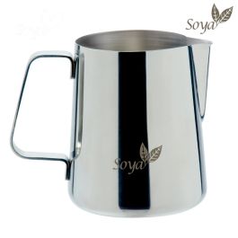ILSA Easy Lattiera Cappuccino con logo Soya in acciaio inox 18/8 Tazze 6