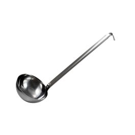 ILSA Mestolo linea standard in acciaio inox diametro 9 cm lunghezza 35 cm
