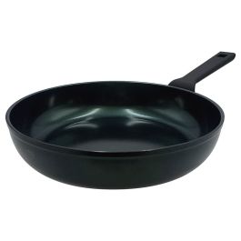 Agnelli AlBlack Elite Padella antiaderente svasata alta 1 manico soft touch 20 cm
