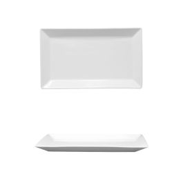 SATURNIA Kimi Piatto Rettangolare cm 25x15 - Confezione da 10 pezzi