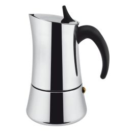 ILSA Elly Caffettiera Espresso Induzione acciaio inox 18/10 Tazze 9