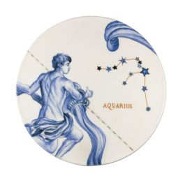 LE COQ Astrologia Piatto presentazione gourmet Acquario 32 cm - Confezione 4 pezzi