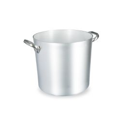 AGNELLI Pentola Alta Alluminio 2 Maniglie Inox Cm 30