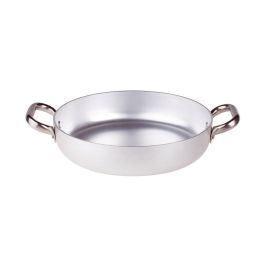 AGNELLI Tegame alluminio 2 maniglie inox cm 36