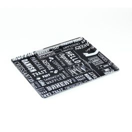 EFAY GN Baker Writing Vassoio GN 2/8 nero in melamina con piedini cm 32,5x13,2