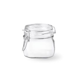 BORMIOLI ROCCO Fido Terrina Vetro Vaso Ermetico 500 G - Confezione da 6 pezzi