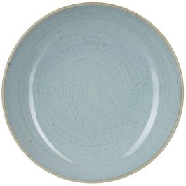 CHURCHILL Stonecast Piatto Fondo Coupe Azzurro Cm 24,8