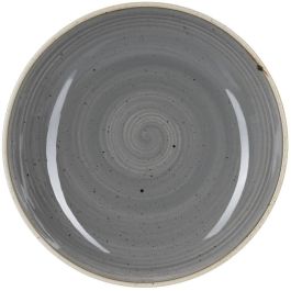 CHURCHILL Stonecast Piatto Fondo Coupe Grigio Cm 24,8