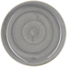 CHURCHILL Stonecast Piatto Piano Coupe Grigio Cm 28,8