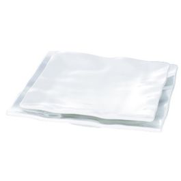 EFAY Kang Piatto rettangolare ondulato Bianco in melamina cm 36x27