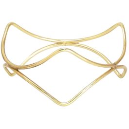 EFAY Dance Stand universale antiscivolo Oro acciaio rivestito in PVC H 10 cm