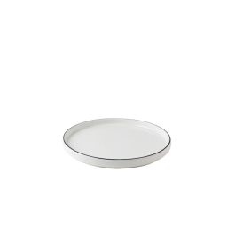 Table Top Piatto Frutta Filo Nero cm 20 - Confezione da 6 pezzi