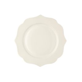 LE COQ Ionica Piatto fondo color avorio D. 22 cm - Confezione 6 pezzi