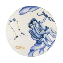 LE COQ Astrologia Piatto presentazione gourmet Gemelli 32 cm - Confezione 4 pezzi