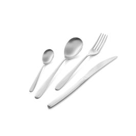 EME Cucchiaio Frutta Dessert Griffe Sabbiato - Confezione 12 pezzi