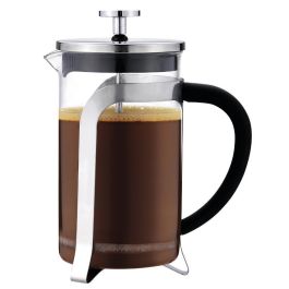 ILSA Caffettiera/Teiera vetro borosilicato pressofiltro acciaio inox 18/10 cl 60