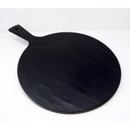 EFAY Tagliere gourmet con finitura Ardesia Mela Slate in melamina D. cm 30 H. cm 1,5