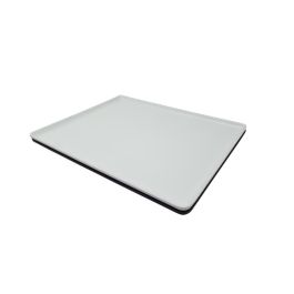 EFAY GN Baker Vassoio GN 1/2 bianco in melamina con piedini cm 32,5x26,5