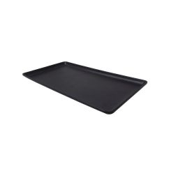 EFAY GN Baker Vassoio GN 1/3 nero in melamina con piedini cm 32,5x17,5