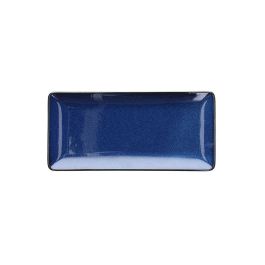 TOGNANA Piatto Rettangolare Sashimi cm 28x13,5 Jap Blu - Confezione da 6 pezzi