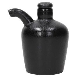 Tognana Jap Black Bottiglietta soja nera in ceramica cm 6,5 h 10 - Confezione da 6