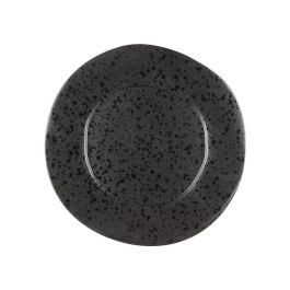 LE COQ Aetna Piatto Segnaposto nero puntinato 31,5 cm - Confezione 4 pezzi