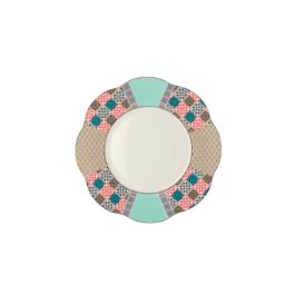 LE COQ Anemone Piatto Pane con decoro Eutenea D. 15 cm - Confezione 6 pezzi