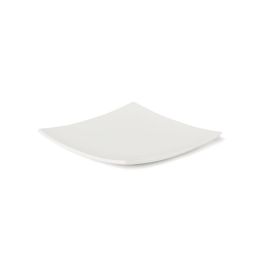 LE COQ Cassiopea Piatto Pane quadrato color avorio 12x12 cm - Confezione 12 pezzi