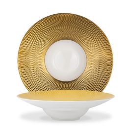 LE COQ Deras Pasta bowl color oro cm 24 - Confezione 3 pezzi