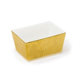 LE COQ Deras Porta bustine dorato cm 9,5x7 - Confezione 6 pezzi