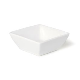 LE COQ Dyonisio Coppetta quadra color avorio 8,5x8,5 cm H. 3,5 cm - Confezione 12 pezzi
