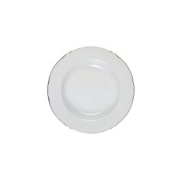LE COQ Anthiros piatto fondo filo oro al bordo 23,5 cm - Confezione da 6 pezzi 