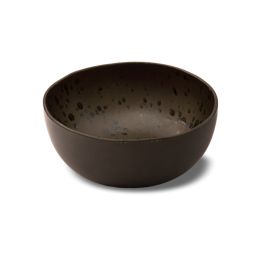 LE COQ Phobos Coppa rotonda alta marrone puntinata  cm 15 h cm 7 - Confezione da 6 pezzi