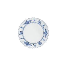 LE COQ NEOS ANTHIROS Piatto piano bianco e blu 26,5 cm - Confezione da 6 pezzi